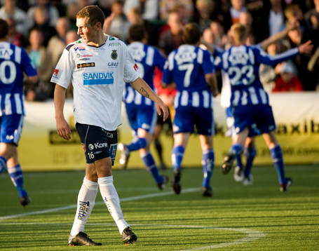 Alexander Gerndt, Gefle, depp och jubel i Göteborg