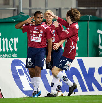 Alvaro Santos, Örgryte, jubel