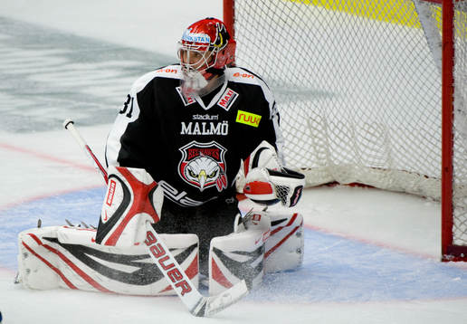 Markus Svensson, målvakt Malmö blev inbytt