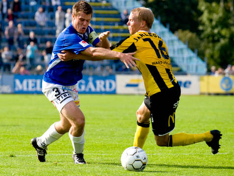 Dennis Melander, Trelleborg och Marcus Jarlegren, Häcken