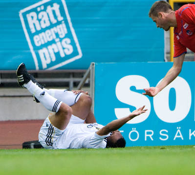 Antonio Flavio och AIK däckat, Erik Wahlstedt assisterar