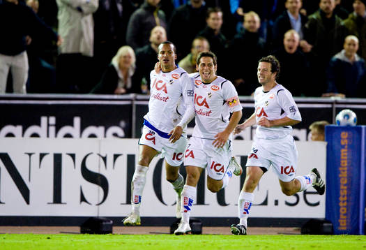 Marcus Olsson, Michael Görlitz och Sebastian Johansson,