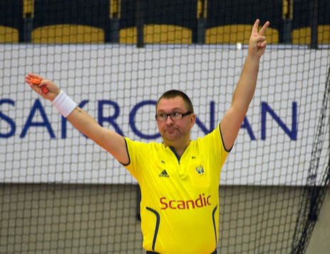 Fredrik Johansson, domare