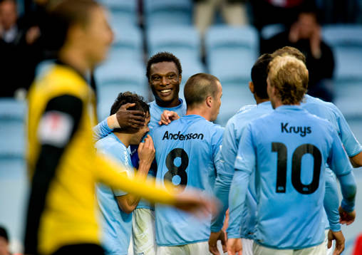 Edward Ofere, Malmö jubel