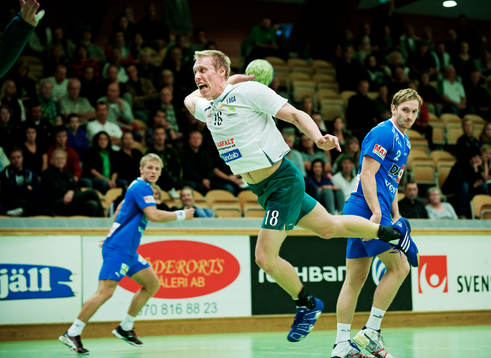 Fredric Pettersson, Hammarby, skjuter