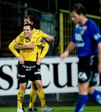 Martin Ericsson, Elfsborg gjorde 1-0. Jubel
