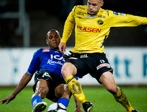 Anselmo Nascimento, Halmstad och Anders Wikström, Elsfborg