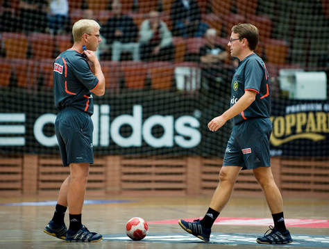 Domare Göran Jonsson och Henrik Mäkinen