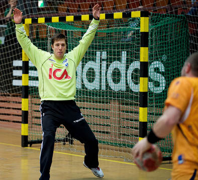 Petter Hansson, målvakt Redbergslid