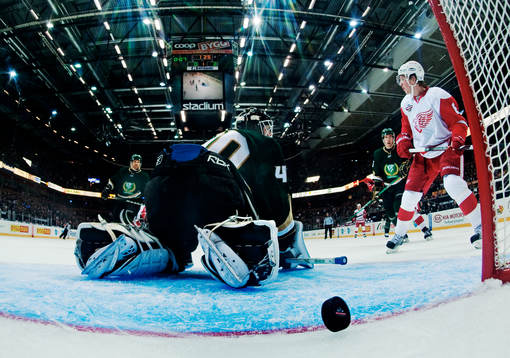 Ishockey, NHL Premiere Challenge, Färjestad - Detroit Red