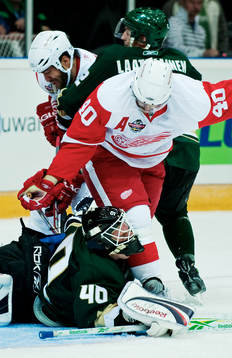 Ishockey, NHL Premiere Challenge, Färjestad - Detroit Red