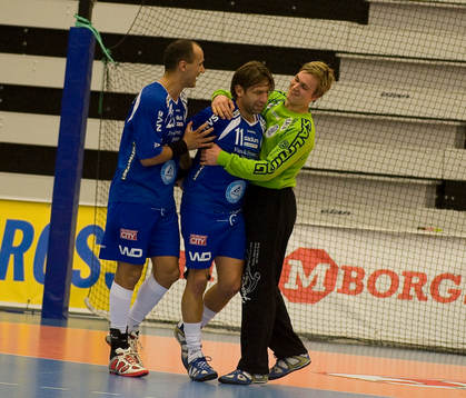 Tomas Axnér, H43, gratuleras
