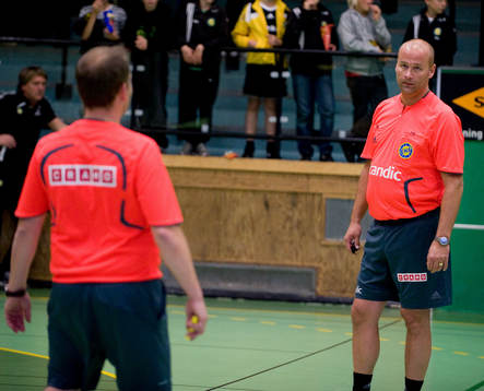 Domare Patrik Håkansson och Maths Nilsson