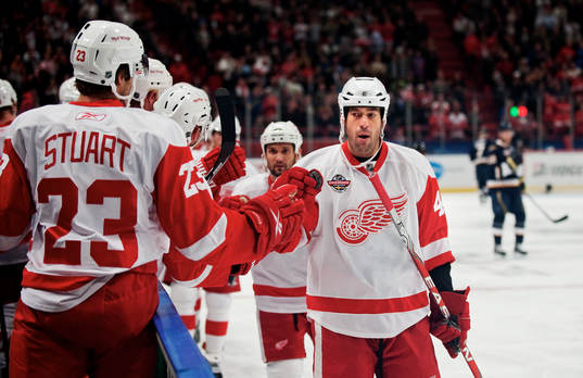 Darryl Sydor, Detroit, jubel
