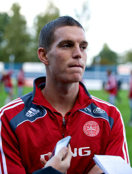 Daniel Agger, intervjuad innan träning