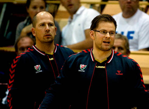 Jan Ekman och Kristján Andrésson, tränare
