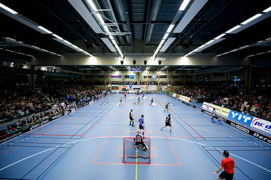 Sparbankshallen, arena, idrottshall, interiör