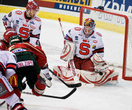 Christian Bäckman, Frölunda, har jätteläge i slutet av