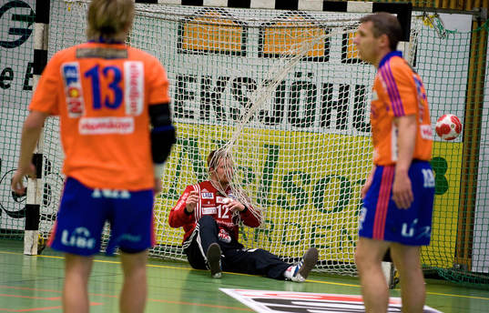 Richard Larsson, målvakt Lindesberg