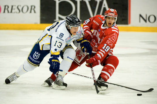 Oscar Sundh, HV71 och Björn Svensson, Timrå