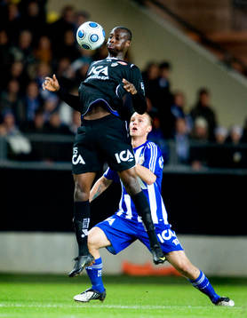 Joe Sise, Halmstad, Ragnar Sigurdsson, IFK Göteborg