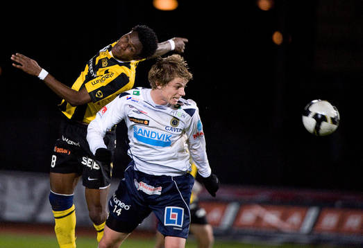 Dominic Chatto, Häcken. Bernhard Nyström, Gefle