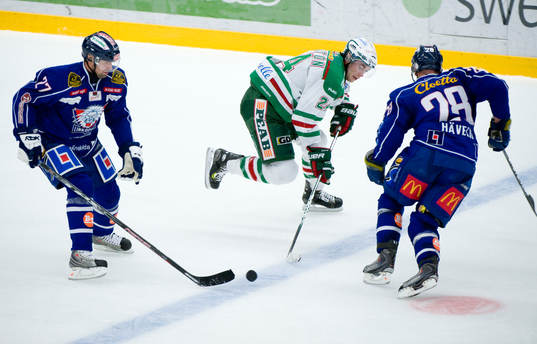 Jan Hlavac och Niclas Hävelid, Linköing och Jeremy