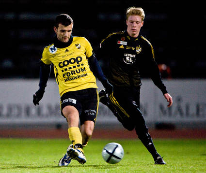 Fotboll, IFK Hässleholm, testmatch, internmatch,