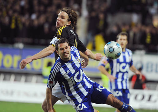 Stefan Selakovic, Göteborg och Nils-Eric Johansson, AIK