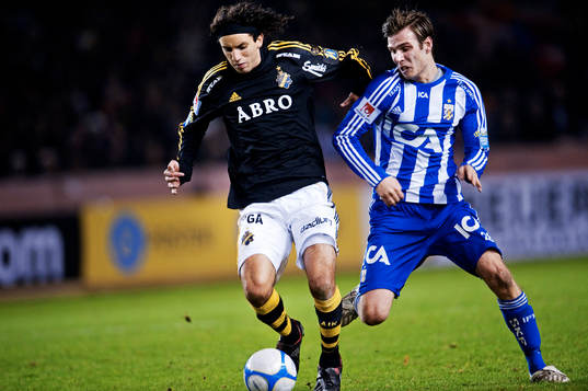 Jorge Ortiz, AIK, är före Theodor Bjarnason, IFK