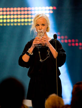 Caroline Seger fick diamantbollen