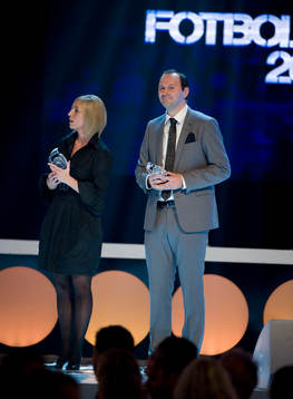 Årets domare Helen Karo och Jonas Eriksson