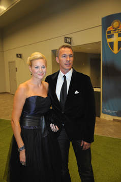 Patrik Andersson med fru