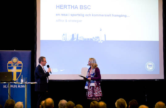 Fotboll, Fotbollsforum på Swedbank Stadion. Martin Pohl,