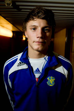 Kasper Hedin, son till Robert Hedin