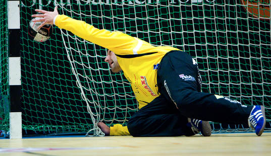 Jesper Larsson, målvakt, Kristianstad, var otroligt bra