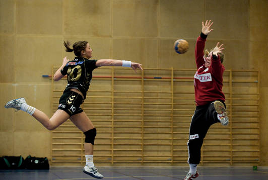 Stina Hellberg, Kärra. Åsa Borg, målvakt Rimbo