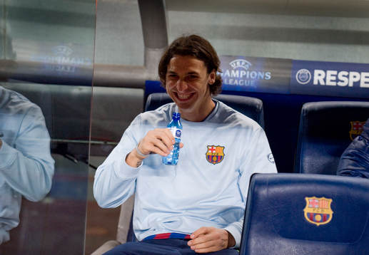 Zlatan Ibrahimovic, Barcelona satt och skämtade med sina