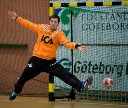 Petter Hansson, målvakt Redbergslid