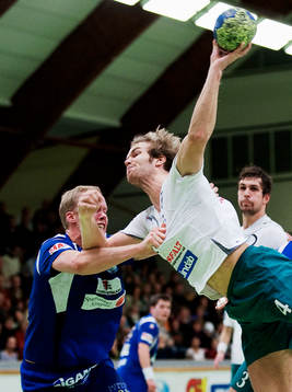 Patrik Johansson, Hammarby, skjuter mot mål