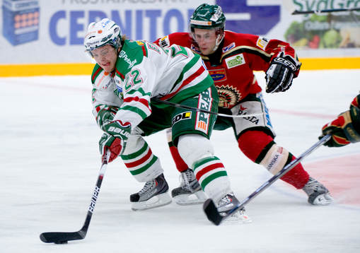Oscar Hedman, Frölunda och Tommy Enström, Rögle