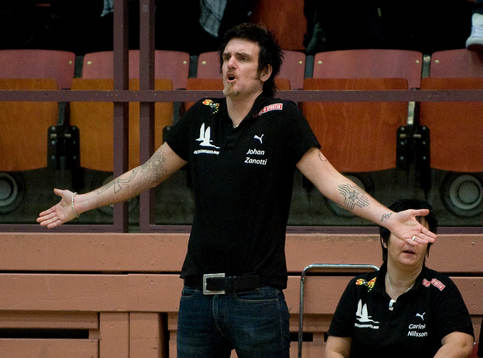 Johan Zanotti, tränare Lugi