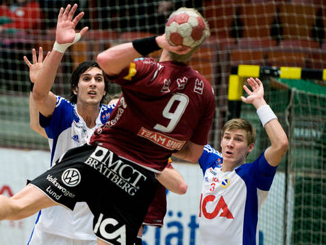 Rickard Lönn, Linus Arnesson, Redbergslid. Mikael