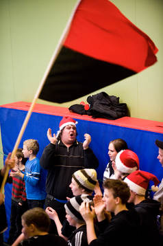 Tomtekören höll igång