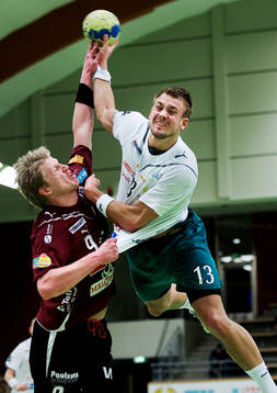 Mikael Söndergaard, Lugi, och Jimmy Karlsson, Hammarby