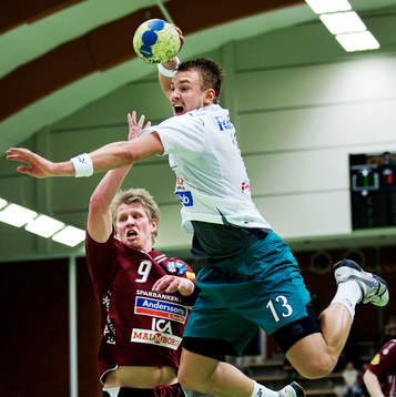 Jimmy Karlsson, Hammarby, och Mikael Söndergaard, Lugi