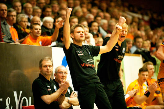 Kenneth Andersson, tränare, jubel