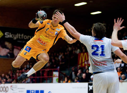 Markus Olsson, Kristianstad, och Andreas Nilsson, Skövde