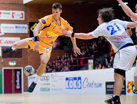 Markus Olsson, Kristianstad, och Andreas Nilsson, Skövde