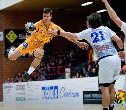 Markus Olsson, Kristianstad, och Andreas Nilsson, Skövde